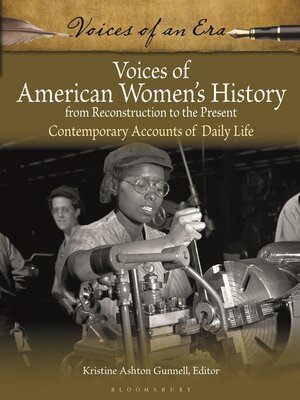cover image of Voices of American Women's History from Reconstruction to the Present